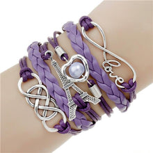 Load image into Gallery viewer, Infinite Double Leather Bracelet