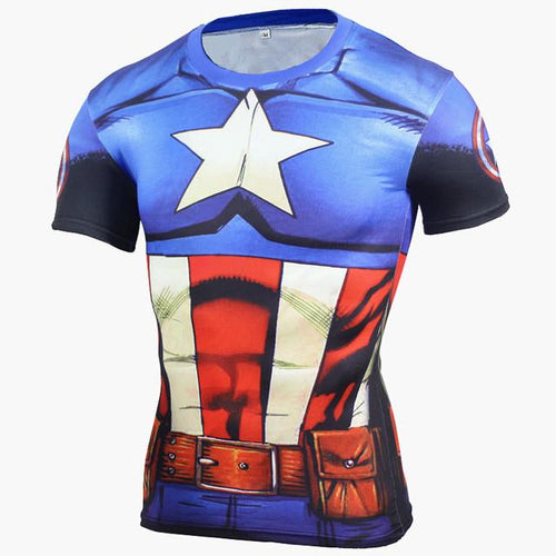 Compression 3D Fitness T-Shirt