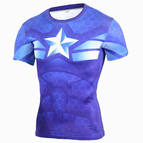 Compression 3D Fitness T-Shirt