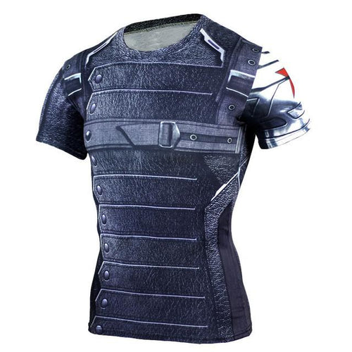 Compression 3D Fitness T-Shirt