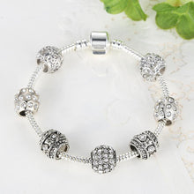 Load image into Gallery viewer, Fashion Silver Color Crystal Bracelet