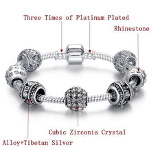 Load image into Gallery viewer, Fashion Silver Color Crystal Bracelet