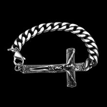 Load image into Gallery viewer, New 2017 Premium Titanium Crucifix Bracelet
