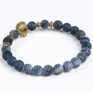 Leopard Tiger Eye Lion Head Bracelet