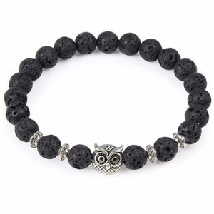 Leopard Tiger Eye Lion Head Bracelet