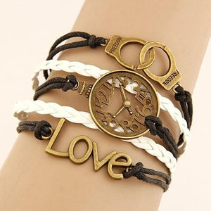 Vintage Multilayer Leather Bracelet