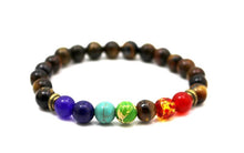 Load image into Gallery viewer, Natural Stone Yoga Bracelet