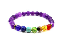 Load image into Gallery viewer, Natural Stone Yoga Bracelet