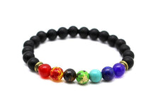 Load image into Gallery viewer, Natural Stone Yoga Bracelet
