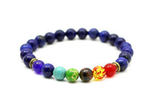 Load image into Gallery viewer, Natural Stone Yoga Bracelet
