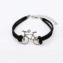 Load image into Gallery viewer, Tree of Life Triangle Leather Bracelet