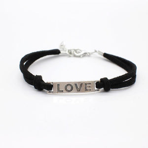 Tree of Life Triangle Leather Bracelet