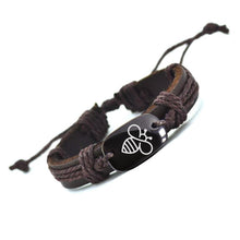 Load image into Gallery viewer, Lovely Bee Leather Bracelet