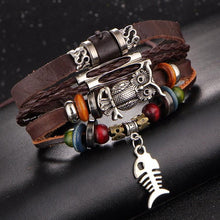 Load image into Gallery viewer, Punk Design Turkish Evil Eye Bracelet