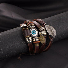 Load image into Gallery viewer, Punk Design Turkish Evil Eye Bracelet