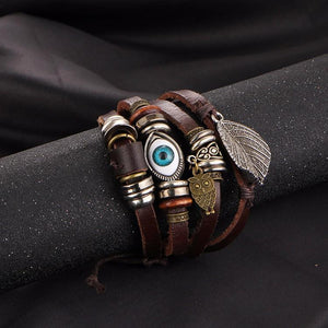 Punk Design Turkish Evil Eye Bracelet