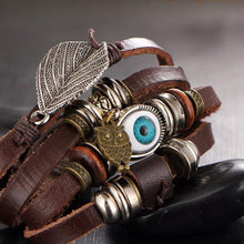 Load image into Gallery viewer, Punk Design Turkish Evil Eye Bracelet