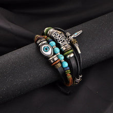 Load image into Gallery viewer, Punk Design Turkish Evil Eye Bracelet