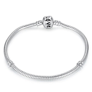 LOVE Snake Chain Bracelet