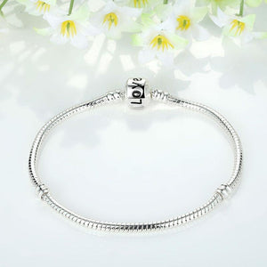 LOVE Snake Chain Bracelet