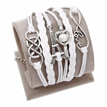 Load image into Gallery viewer, Infinite Double Leather Bracelet