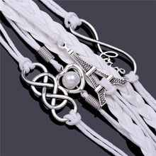 Load image into Gallery viewer, Infinite Double Leather Bracelet