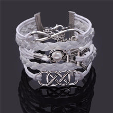 Load image into Gallery viewer, Infinite Double Leather Bracelet
