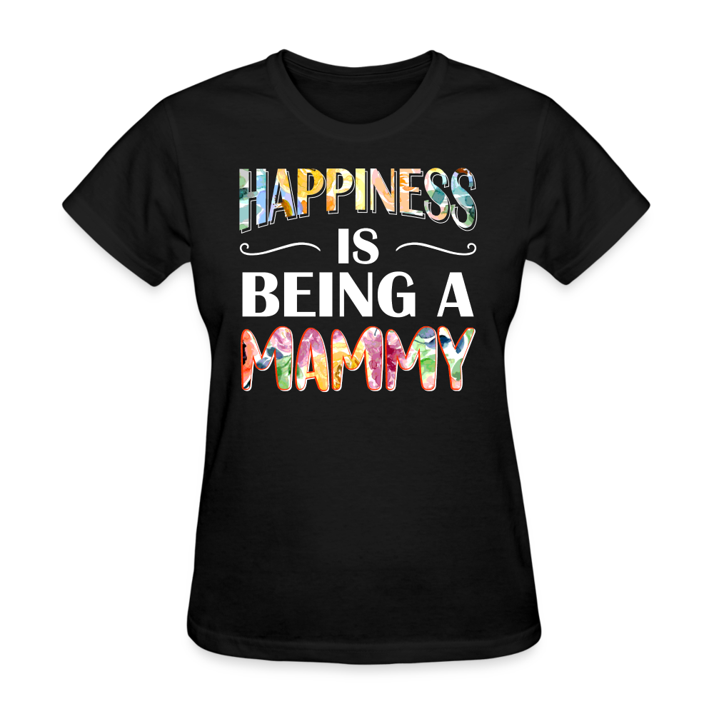 Being A Mammy - Mother's Day Gift, Family Shirts Women, Woman Birthday T Shirts, Summer Tops, Beach T Shirts - black