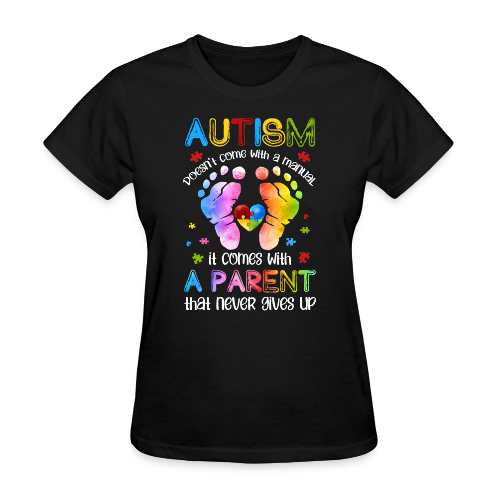It Comes With A Parent - Autism Awereness T-Shirts Men, Woman, Kids Birthday T Shirts, Summer Tops, Beach T Shirts - black