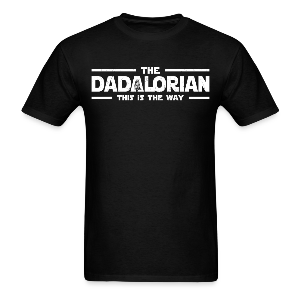 The Dadalorian-shirt - Father's Day Shirts Men, Birthday T Shirts, Summer Tops, Beach T Shirts - black