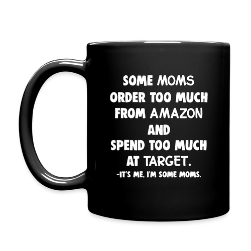 HOCKEY Lacrosse Moms Order And Spend - Mother's Day Gift, Family Mug Women, Woman Birthday Mug, Black Mug, Custom Mug - black